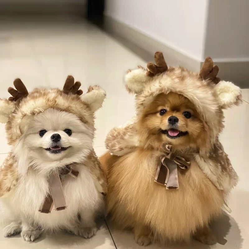 Apex WinterElk™ Holiday Pet Cape Apex Living Pets Co