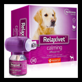 Apex CalmHome dog pheromone diffuser starter kit with black brand border