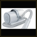 ApexGroom gray grooming vacuum, hose, and handheld tool