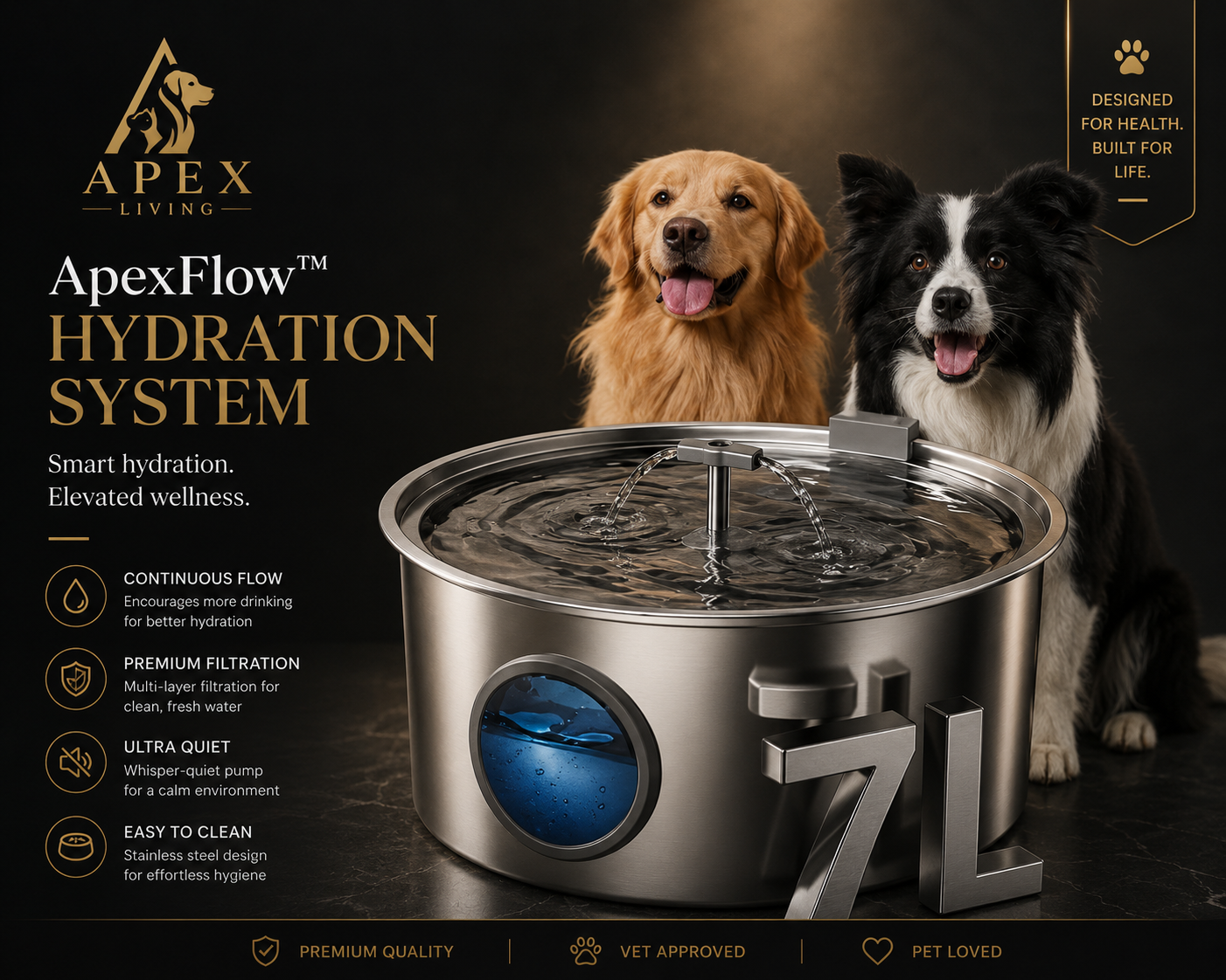 ApexFlow™ Hydration System
