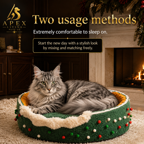 Apex EvergreenNest™ Christmas Tree Cat Hideaway Apex Living Pets Co