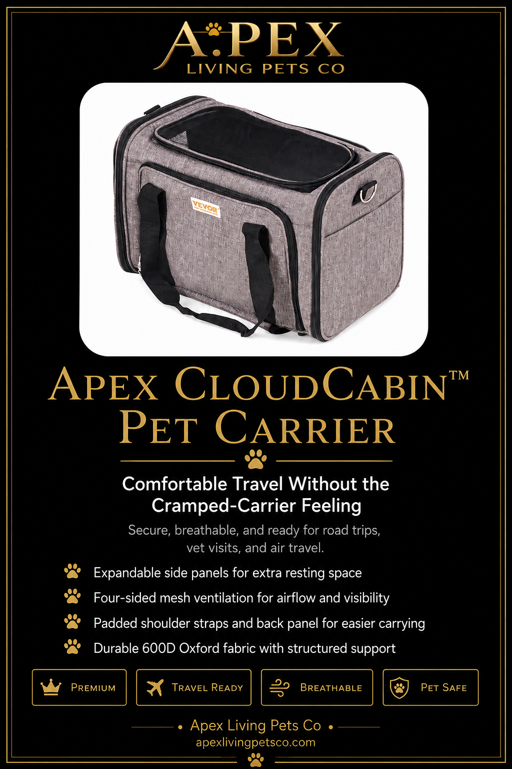 Apex CloudCabin™ Pet Carrier
