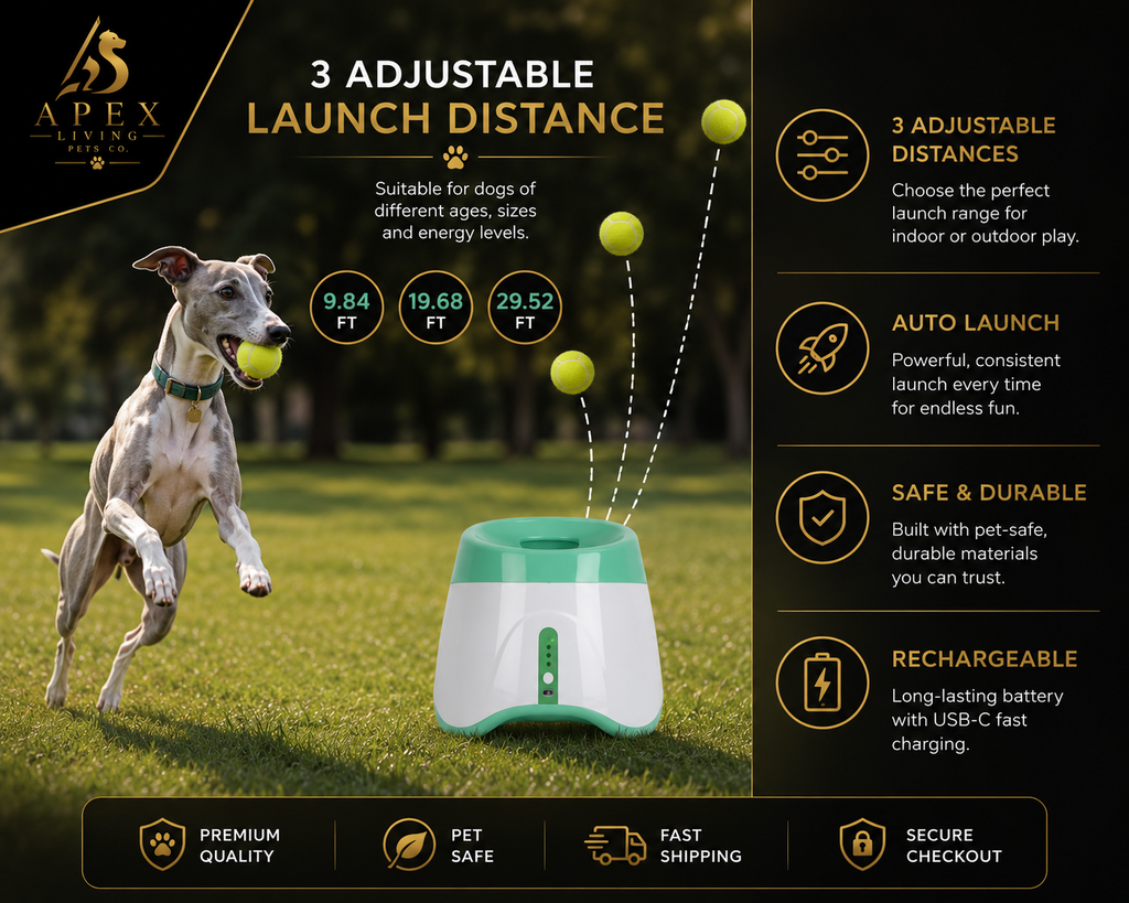 ApexFetch™ Automatic Ball Launcher