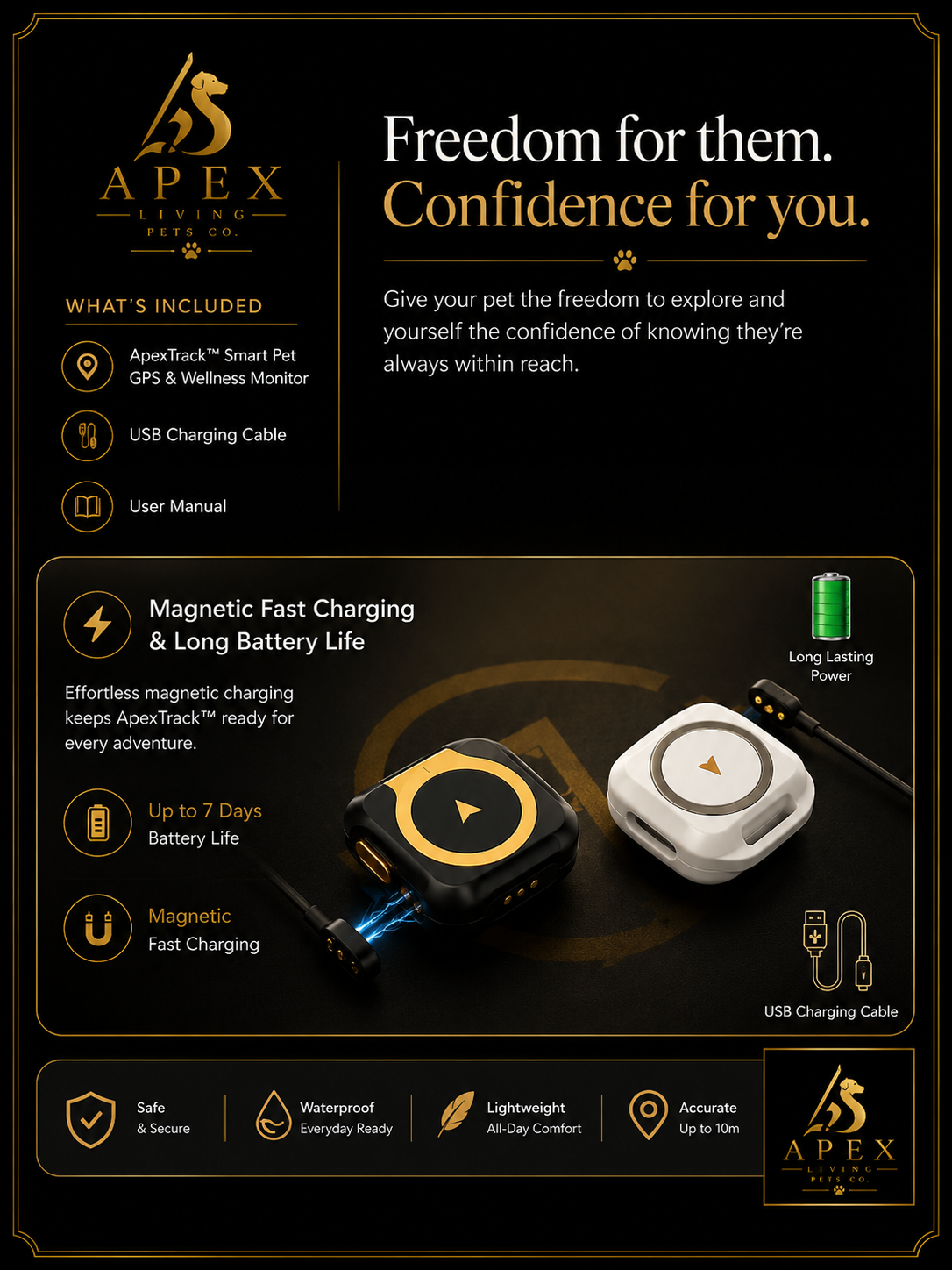ApexTrack location and activity monitor details