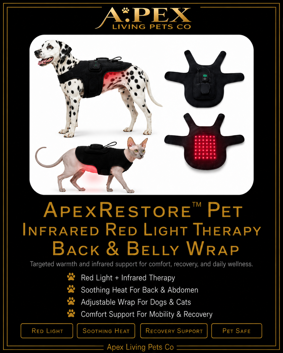 ApexRestore™ Red Light Recovery Wrap