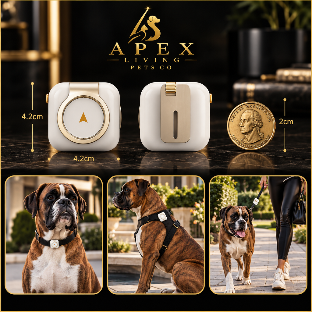 ApexTrack™ Smart GPS & Activity Monitor Apex Living Pets Co