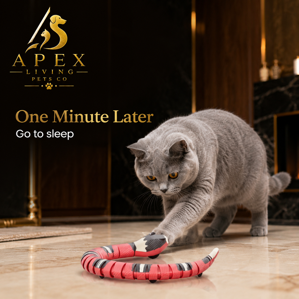 Apex Serpent™ Interactive Cat Snake Toy Apex Living Pets Co