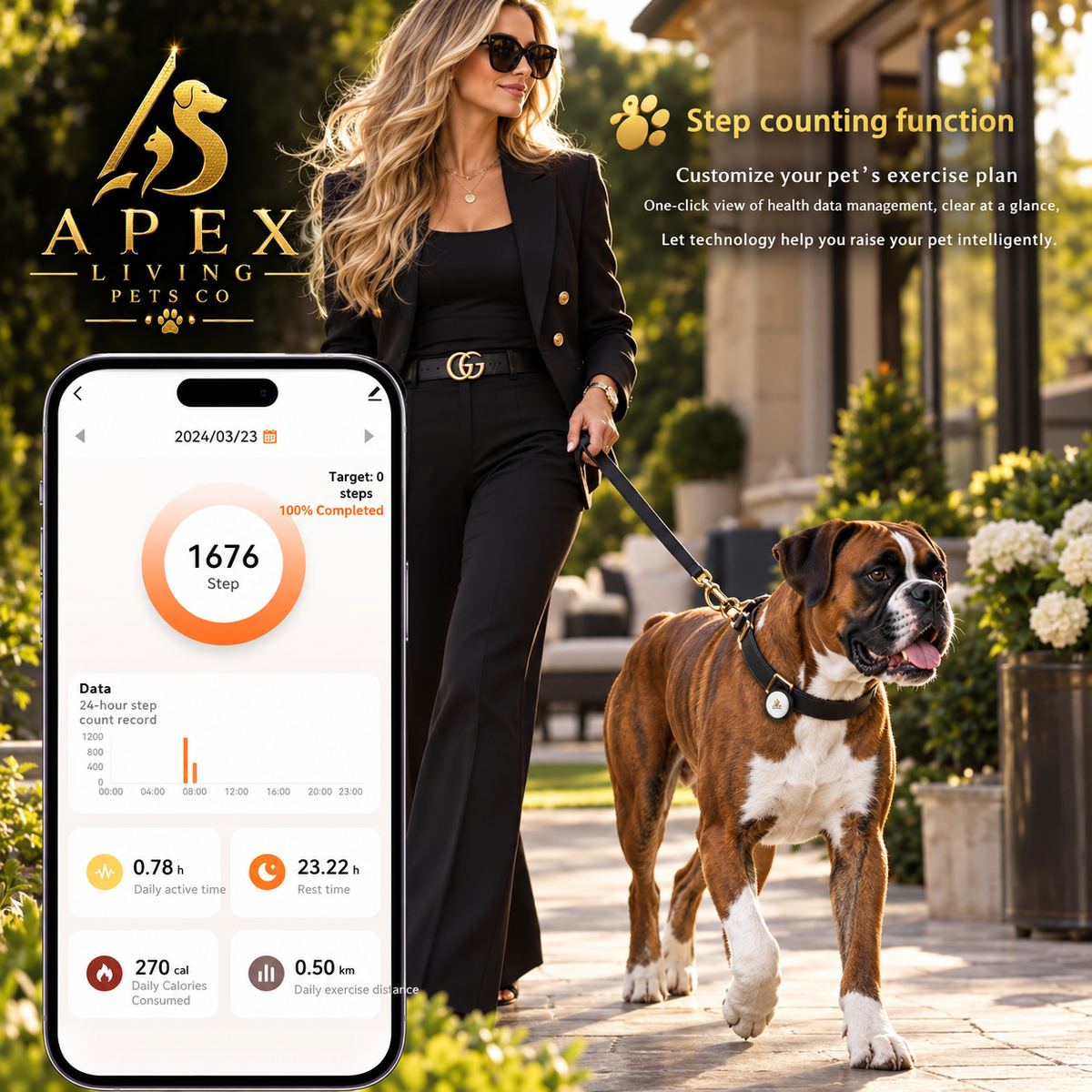 ApexTrack™ Smart GPS & Activity Monitor